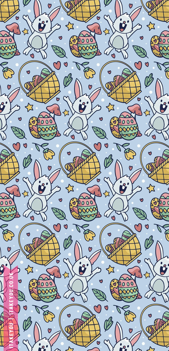 Easter Wallpaper Ideas for the season : Happy Bunny Wallpaper for Phone