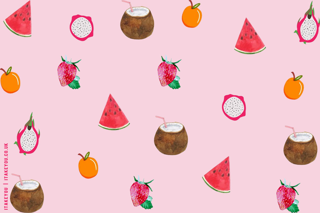 12 Fruity Wallpaper Ideas for Desktop & Laptop : Aesthetic Mixed Fruity