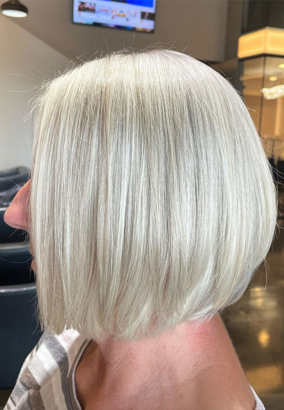 bob with tapered layers for women over 50, bob haircut for women over 50, hairstyle for women over 50, short haircut for women over 50, pixie haircut for women over 50, medium length for women over 50