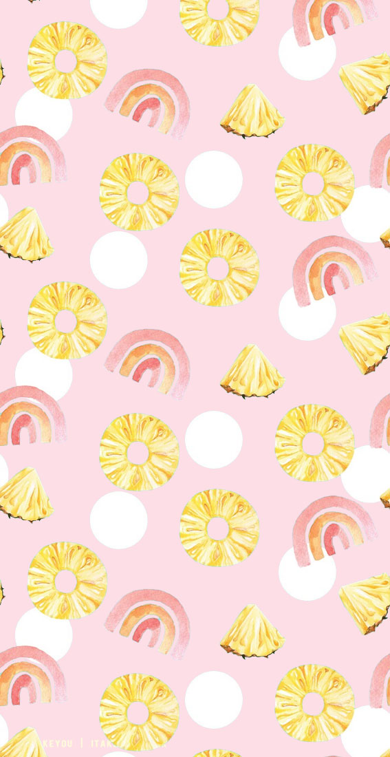 pineapple and rainbow wallpaper, rainbow floral pattern wallpaper, pink floral wallpaper, wallpaper, iphone summer wallpaper, cute summer wallpaper, summer wallpaper aesthetic, summer wallpaper iphone, summer wallpaper phone, summer wallpaper fruit, summer iphone wallpaper