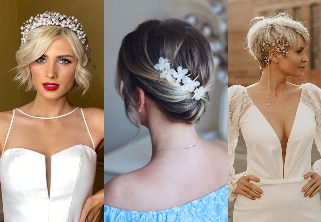 Short Hair, Big Style: Chic and Modern Wedding Hairstyles for Short Hair Brides
